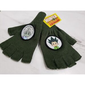 NEW HUNTER X HUNTER Anime Fingerless Gloves - One Size Fits Most Bioworld